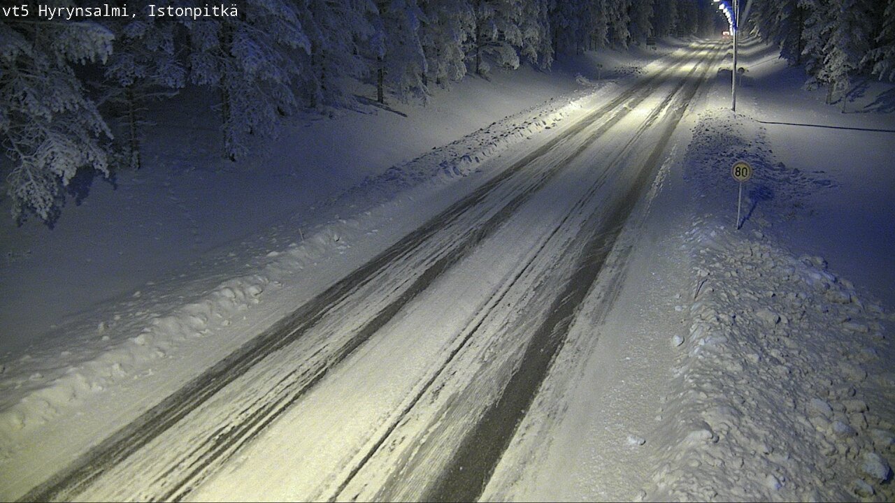Kelikamerat Kuva Tie 5 Hyrynsalmi, Istonpitkä, Hyrynsalmi, Kainuu
