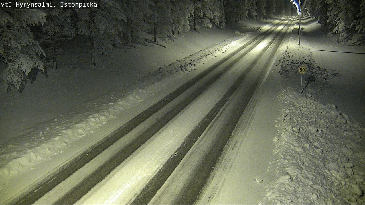 Kelikamerat Kuva Tie 5 Hyrynsalmi, Istonpitkä, Hyrynsalmi, Kainuu