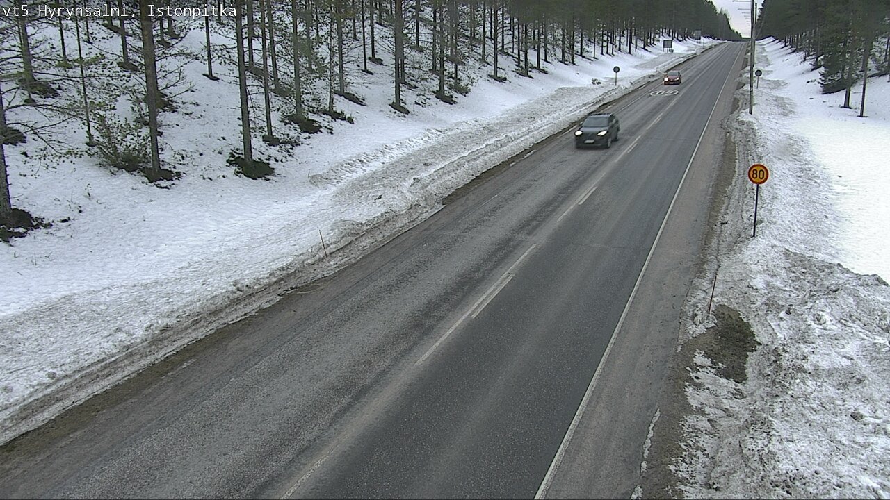 Kelikamerat Kuva Tie 5 Hyrynsalmi, Istonpitkä, Hyrynsalmi, Kainuu