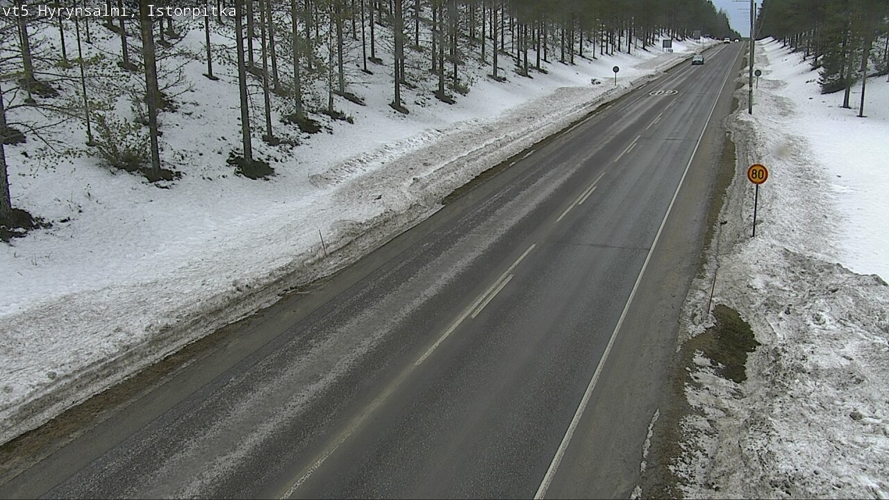 Kelikamerat Kuva Tie 5 Hyrynsalmi, Istonpitkä, Hyrynsalmi, Kainuu