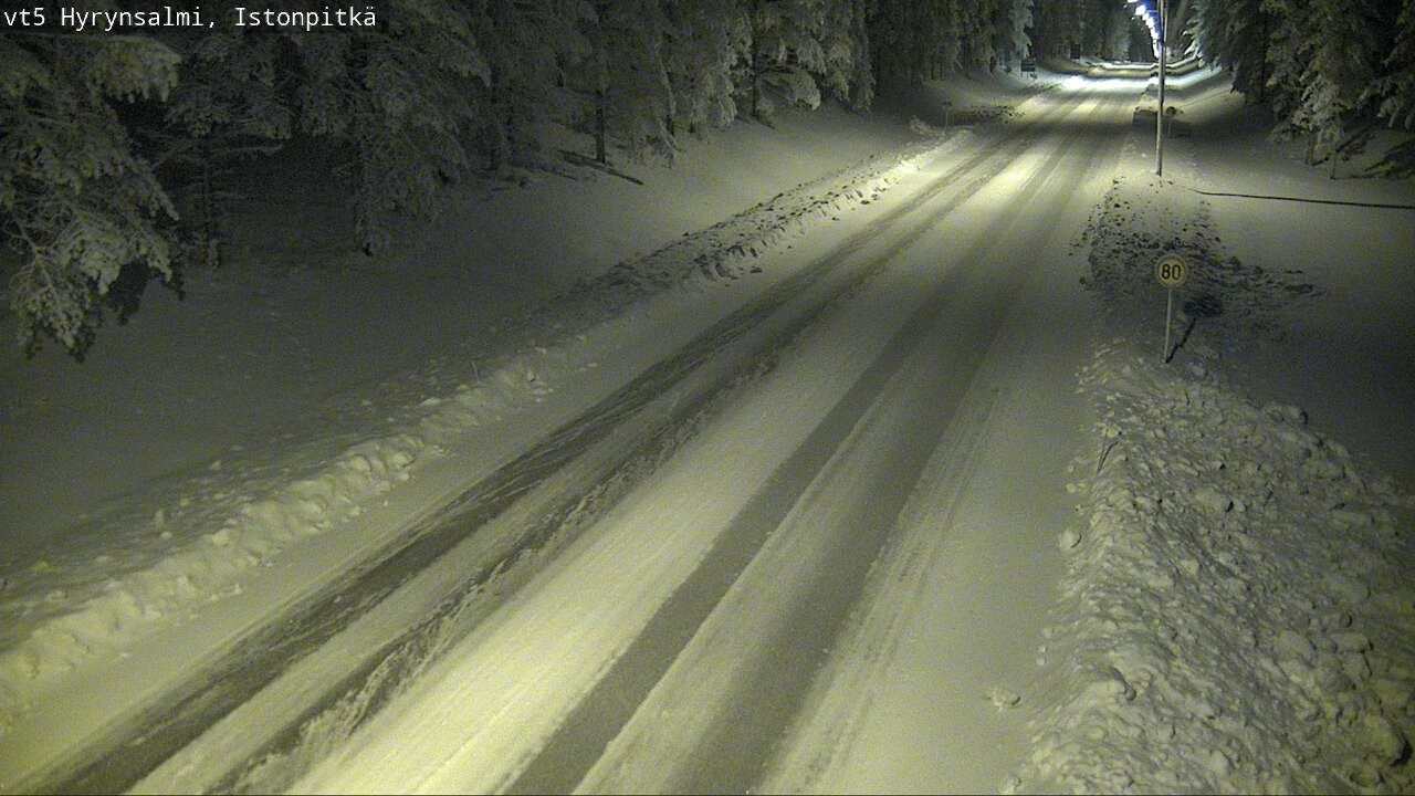 Kelikamerat Kuva Tie 5 Hyrynsalmi, Istonpitkä, Hyrynsalmi, Kainuu