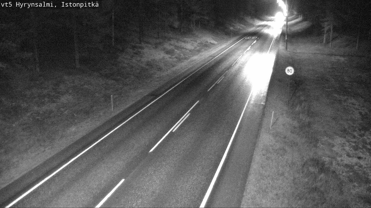 Kelikamerat Kuva Tie 5 Hyrynsalmi, Istonpitkä, Hyrynsalmi, Kainuu