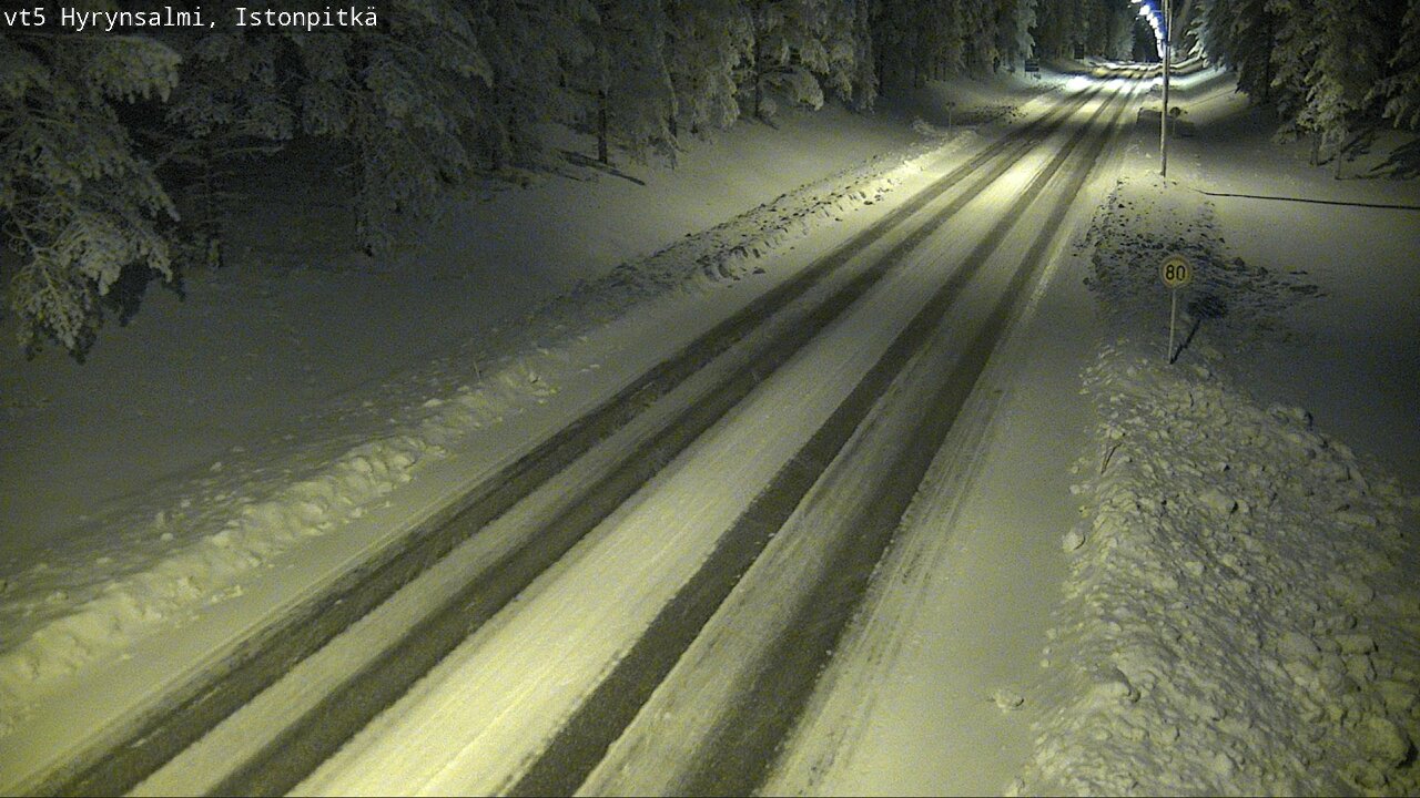 Kelikamerat Kuva Tie 5 Hyrynsalmi, Istonpitkä, Hyrynsalmi, Kainuu