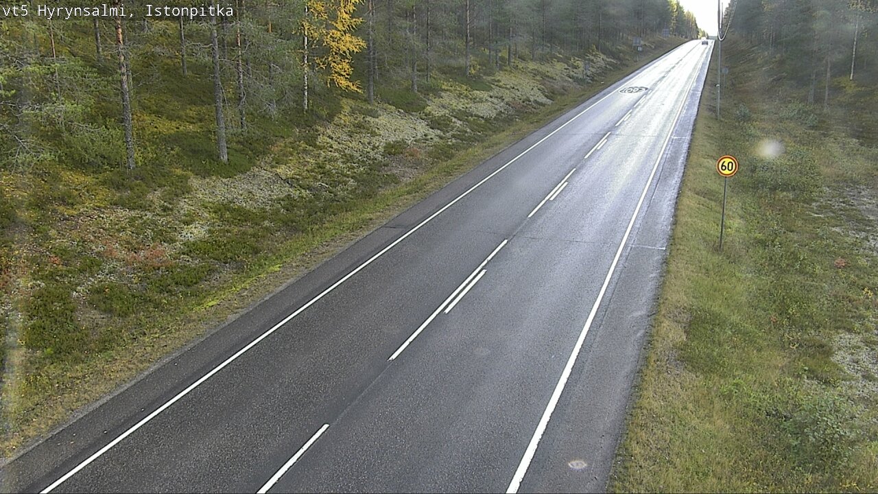 Kelikamerat Kuva Tie 5 Hyrynsalmi, Istonpitkä, Hyrynsalmi, Kainuu
