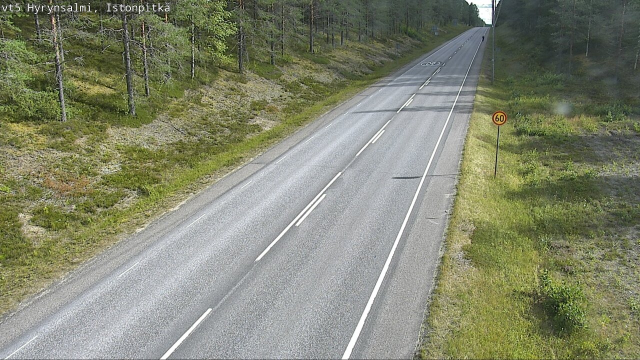 Kelikamerat Kuva Tie 5 Hyrynsalmi, Istonpitkä, Hyrynsalmi, Kainuu