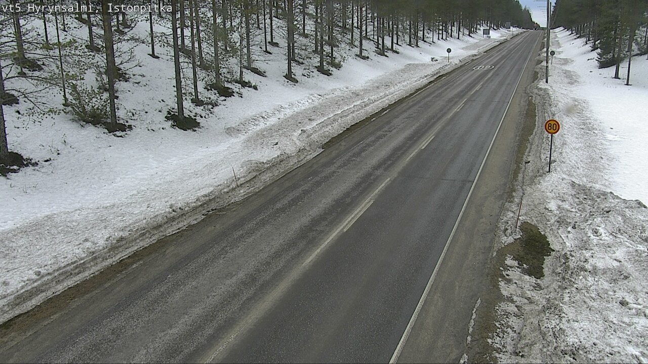 Kelikamerat Kuva Tie 5 Hyrynsalmi, Istonpitkä, Hyrynsalmi, Kainuu