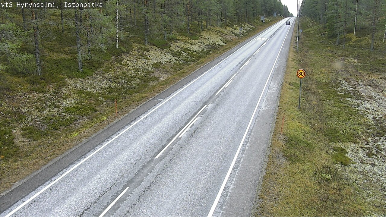 Kelikamerat Kuva Tie 5 Hyrynsalmi, Istonpitkä, Hyrynsalmi, Kainuu