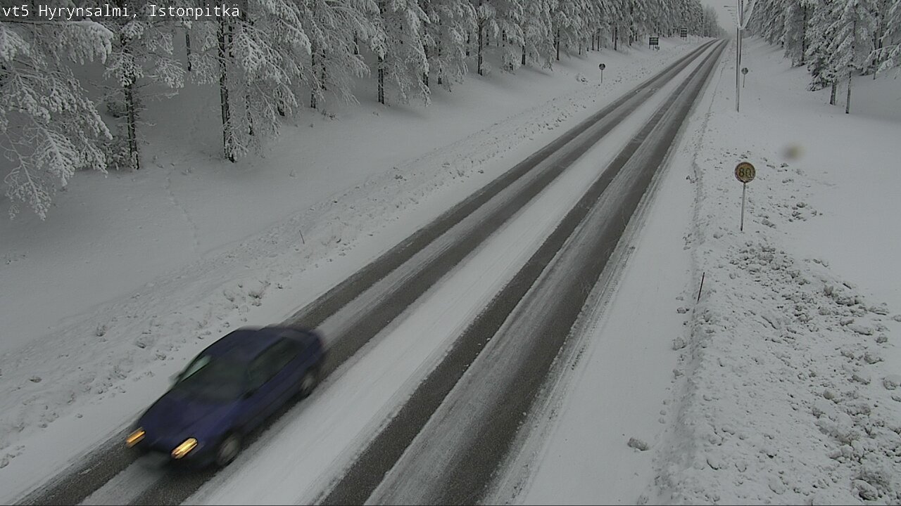 Kelikamerat Kuva Tie 5 Hyrynsalmi, Istonpitkä, Hyrynsalmi, Kainuu