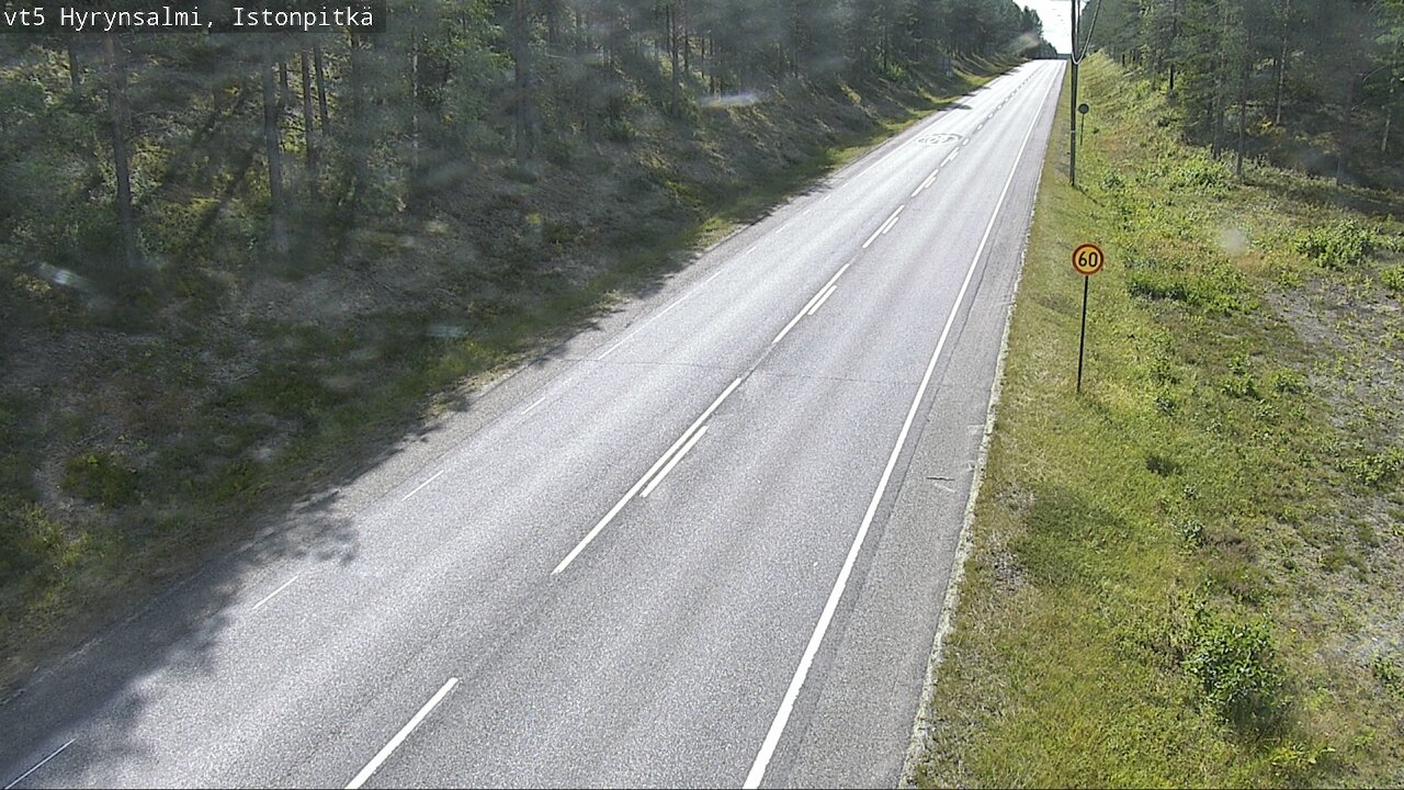 Kelikamerat Kuva Tie 5 Hyrynsalmi, Istonpitkä, Hyrynsalmi, Kainuu