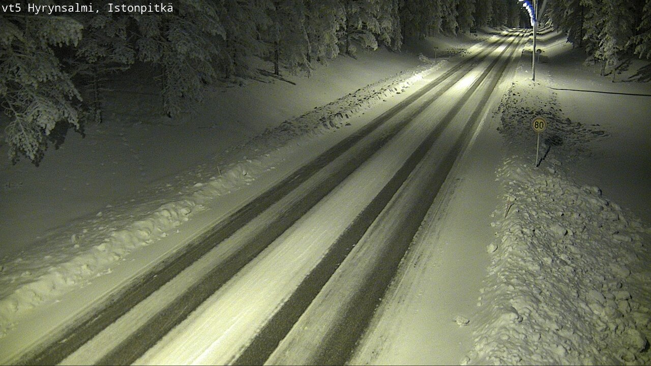 Kelikamerat Kuva Tie 5 Hyrynsalmi, Istonpitkä, Hyrynsalmi, Kainuu