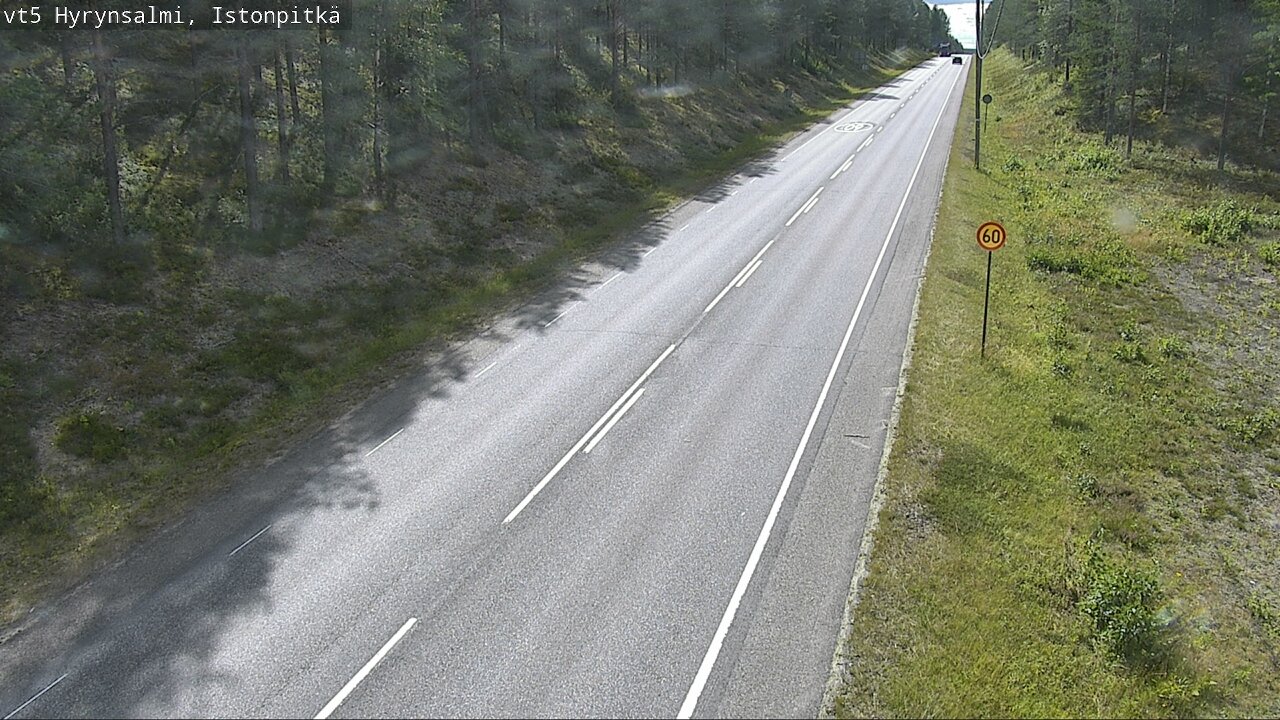 Kelikamerat Kuva Tie 5 Hyrynsalmi, Istonpitkä, Hyrynsalmi, Kainuu