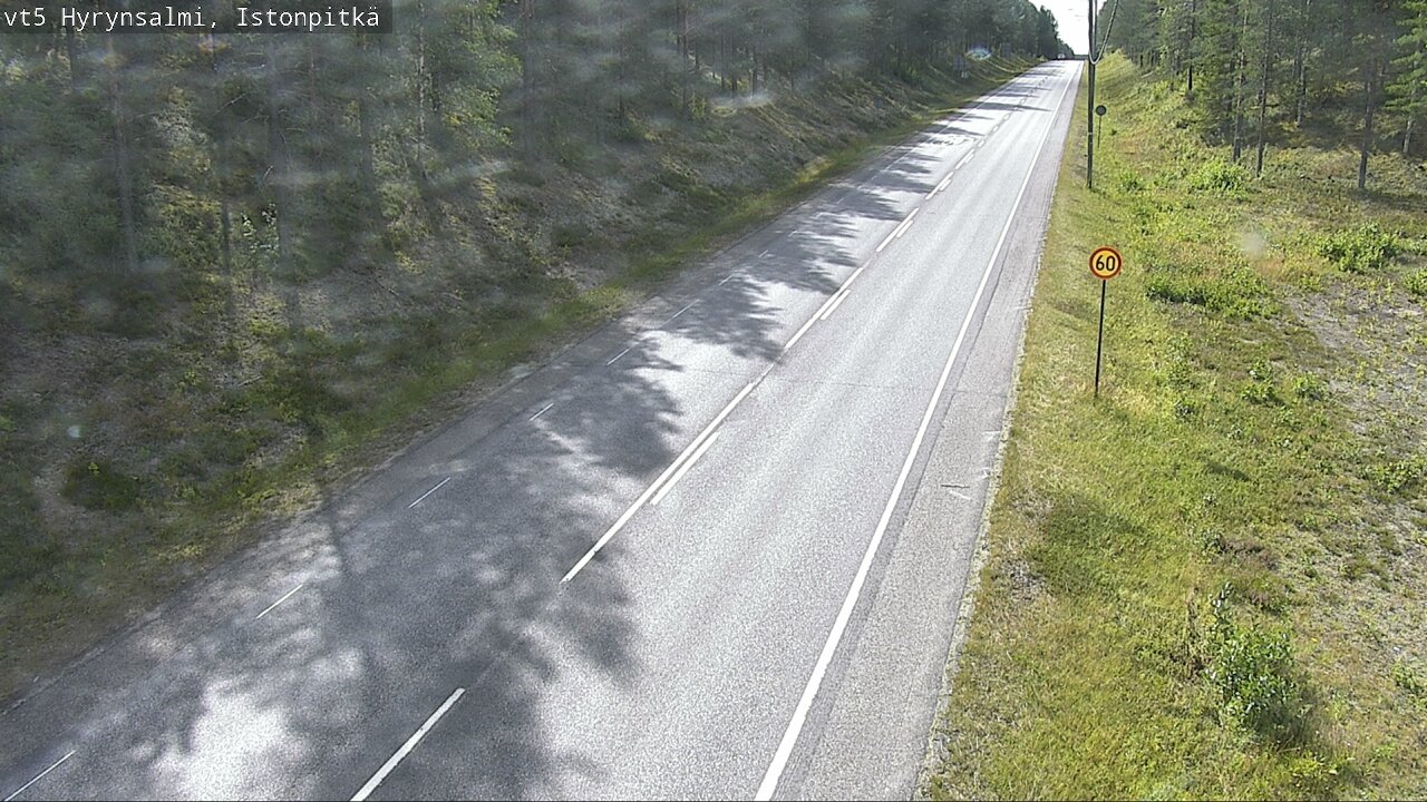 Kelikamerat Kuva Tie 5 Hyrynsalmi, Istonpitkä, Hyrynsalmi, Kainuu