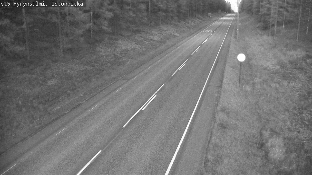 Kelikamerat Kuva Tie 5 Hyrynsalmi, Istonpitkä, Hyrynsalmi, Kainuu