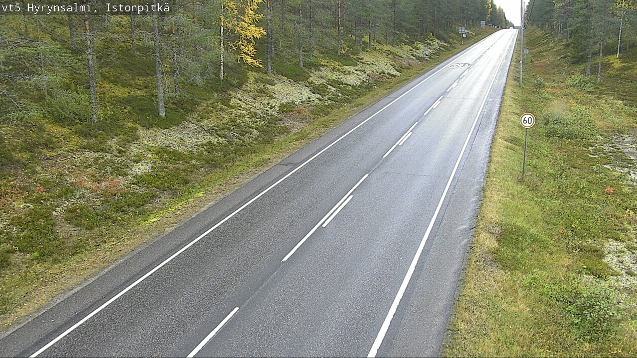Kelikamerat Kuva Tie 5 Hyrynsalmi, Istonpitkä, Hyrynsalmi, Kainuu