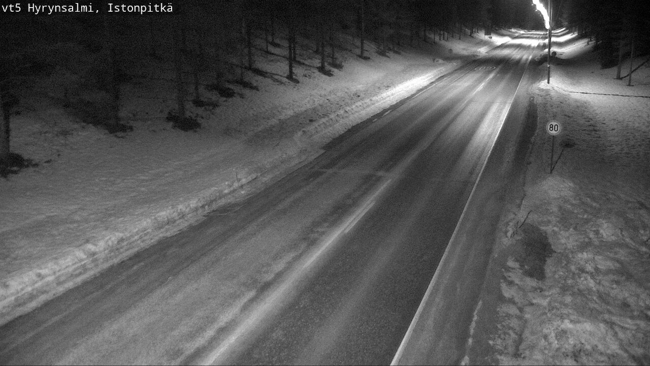 Kelikamerat Kuva Tie 5 Hyrynsalmi, Istonpitkä, Hyrynsalmi, Kainuu