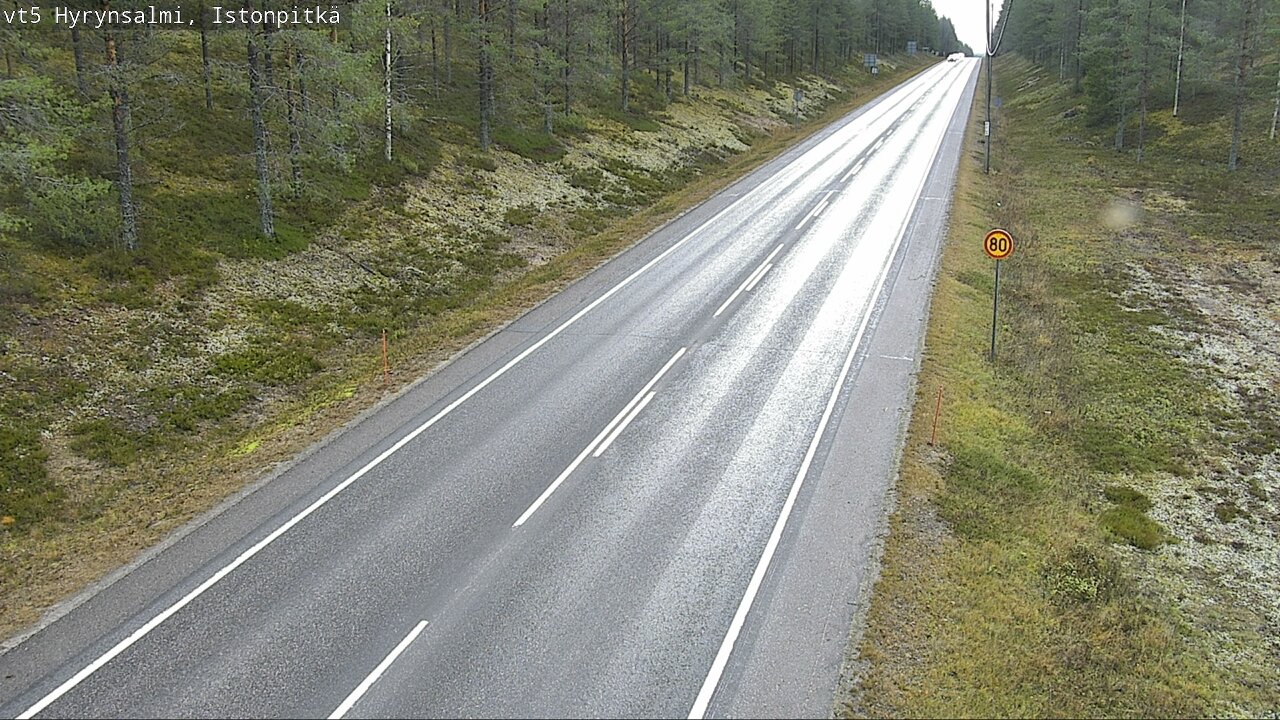 Kelikamerat Kuva Tie 5 Hyrynsalmi, Istonpitkä, Hyrynsalmi, Kainuu