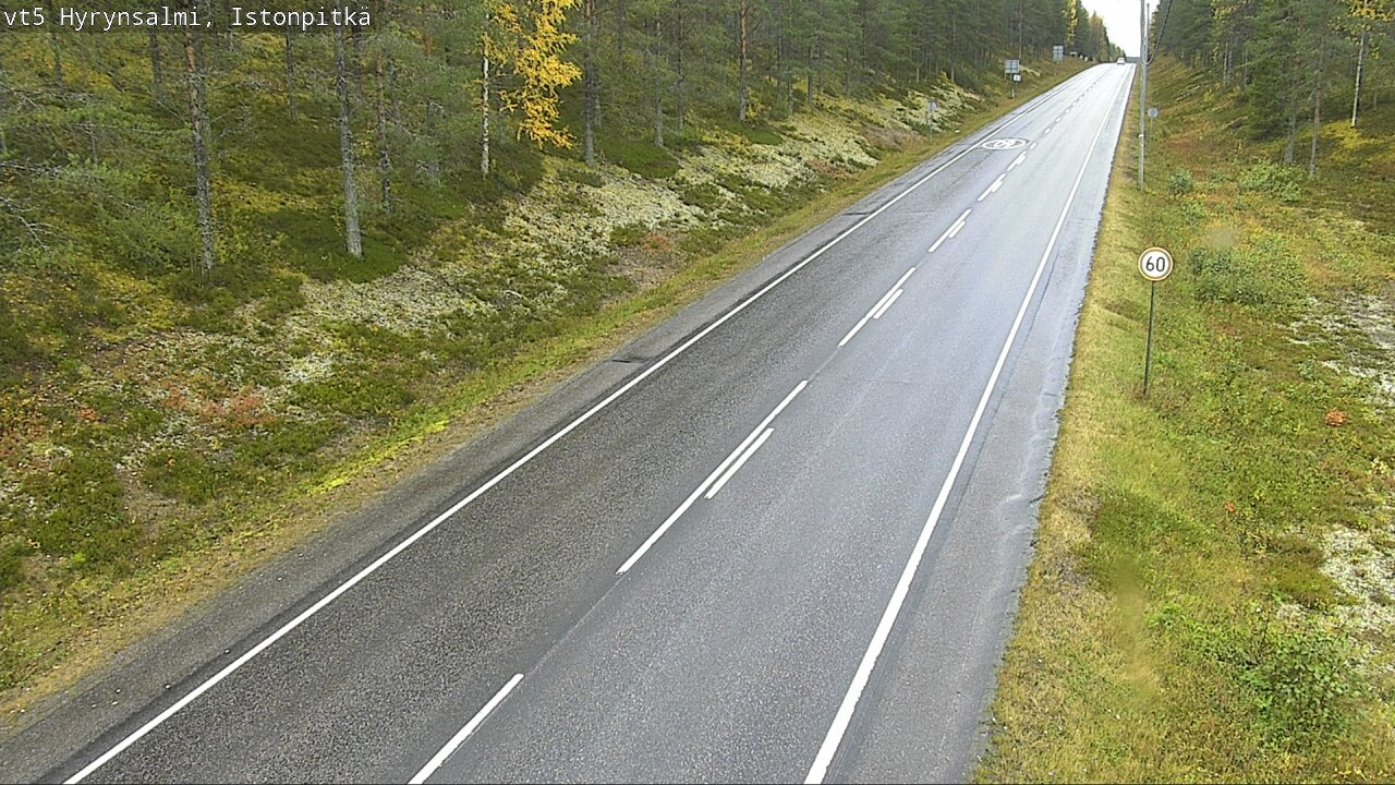 Kelikamerat Kuva Tie 5 Hyrynsalmi, Istonpitkä, Hyrynsalmi, Kainuu