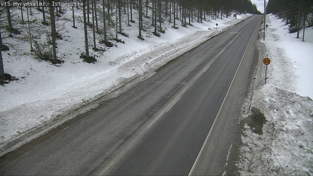 Kelikamerat Kuva Tie 5 Hyrynsalmi, Istonpitkä, Hyrynsalmi, Kainuu