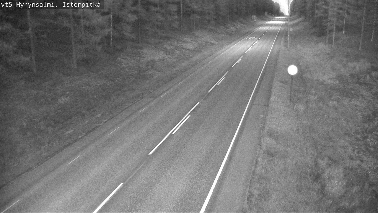 Kelikamerat Kuva Tie 5 Hyrynsalmi, Istonpitkä, Hyrynsalmi, Kainuu