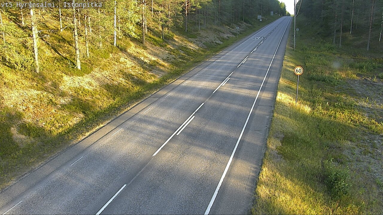 Kelikamerat Kuva Tie 5 Hyrynsalmi, Istonpitkä, Hyrynsalmi, Kainuu