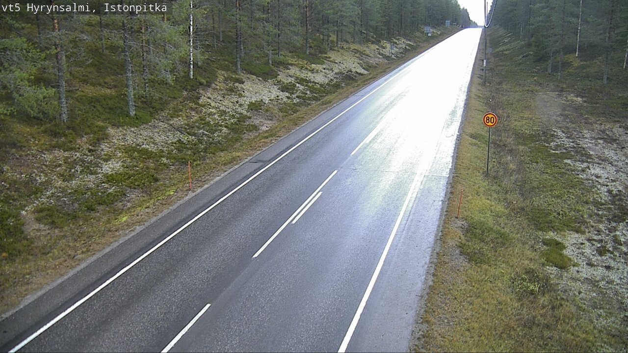 Kelikamerat Kuva Tie 5 Hyrynsalmi, Istonpitkä, Hyrynsalmi, Kainuu