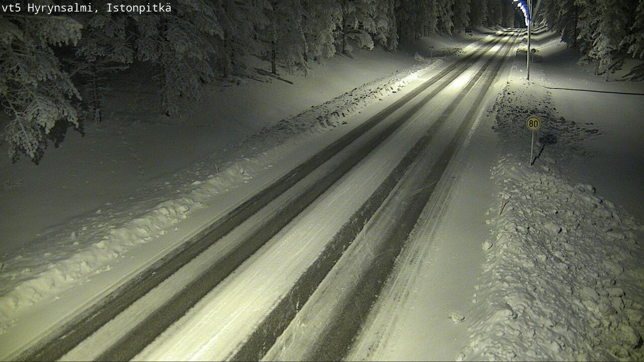 Kelikamerat Kuva Tie 5 Hyrynsalmi, Istonpitkä, Hyrynsalmi, Kainuu