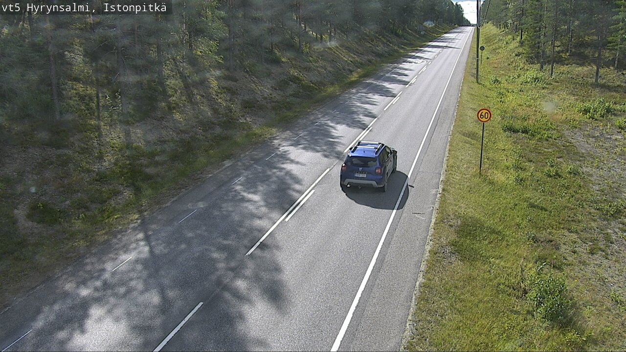 Kelikamerat Kuva Tie 5 Hyrynsalmi, Istonpitkä, Hyrynsalmi, Kainuu