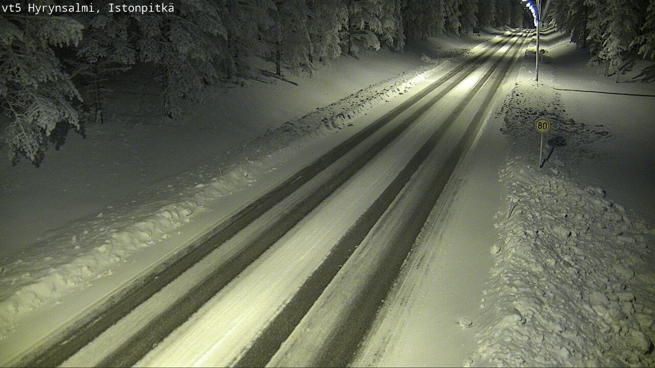 Kelikamerat Kuva Tie 5 Hyrynsalmi, Istonpitkä, Hyrynsalmi, Kainuu