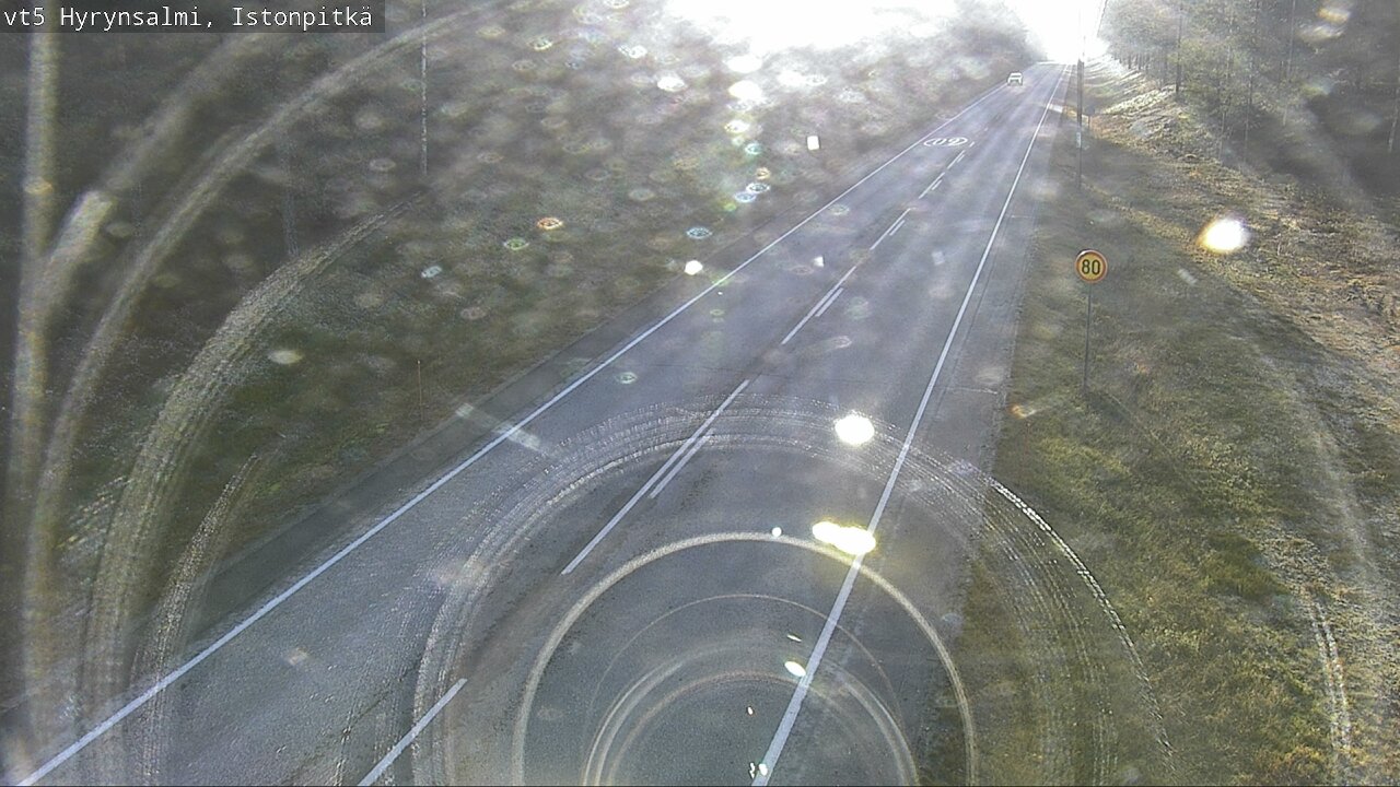 Kelikamerat Kuva Tie 5 Hyrynsalmi, Istonpitkä, Hyrynsalmi, Kainuu