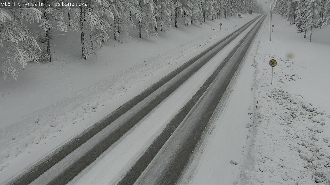 Kelikamerat Kuva Tie 5 Hyrynsalmi, Istonpitkä, Hyrynsalmi, Kainuu