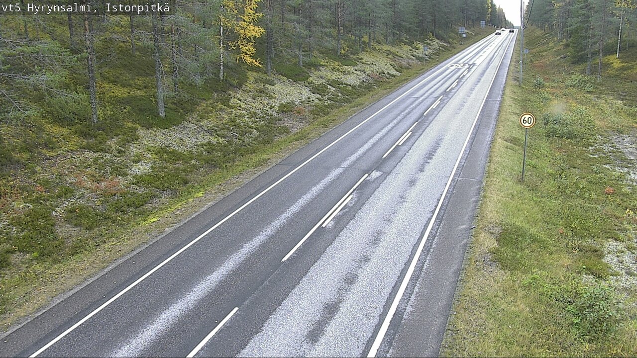 Kelikamerat Kuva Tie 5 Hyrynsalmi, Istonpitkä, Hyrynsalmi, Kainuu