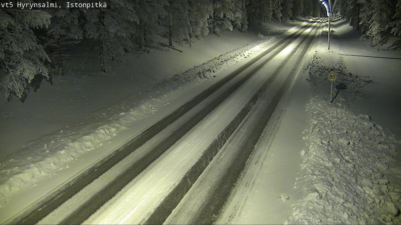 Kelikamerat Kuva Tie 5 Hyrynsalmi, Istonpitkä, Hyrynsalmi, Kainuu