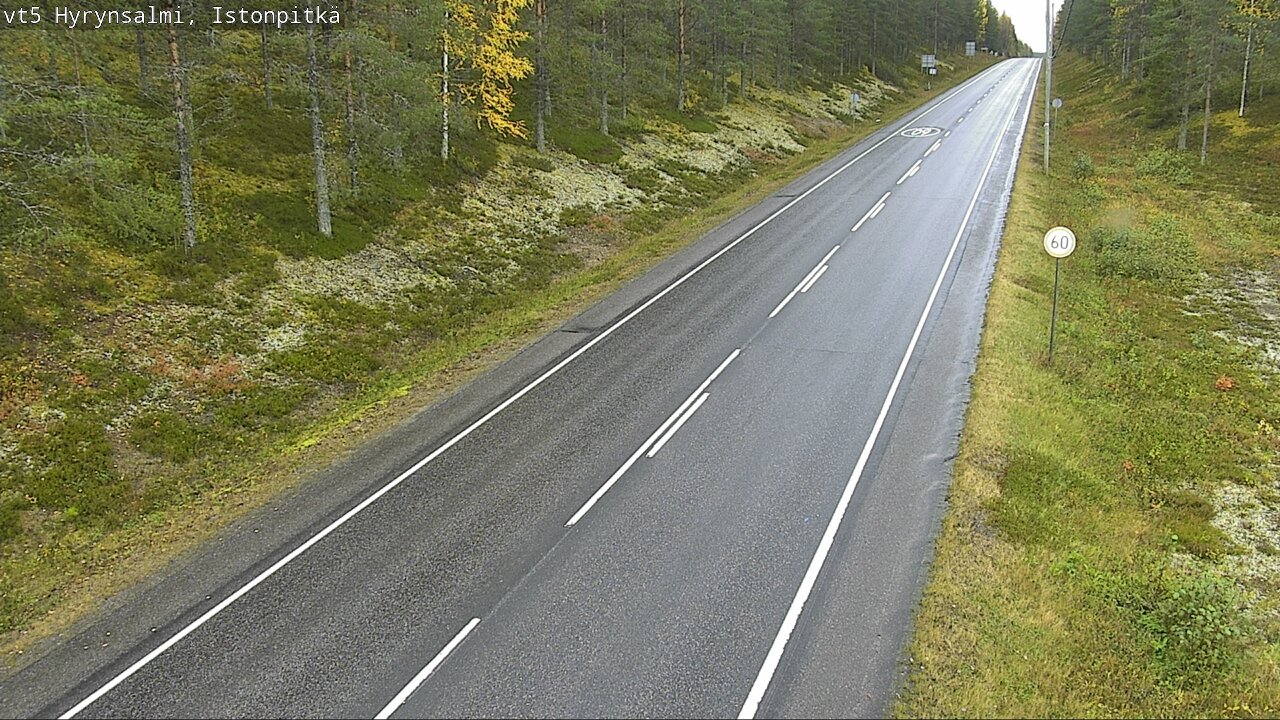 Kelikamerat Kuva Tie 5 Hyrynsalmi, Istonpitkä, Hyrynsalmi, Kainuu