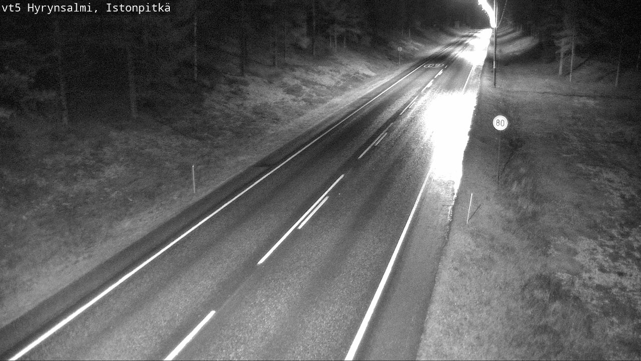 Kelikamerat Kuva Tie 5 Hyrynsalmi, Istonpitkä, Hyrynsalmi, Kainuu