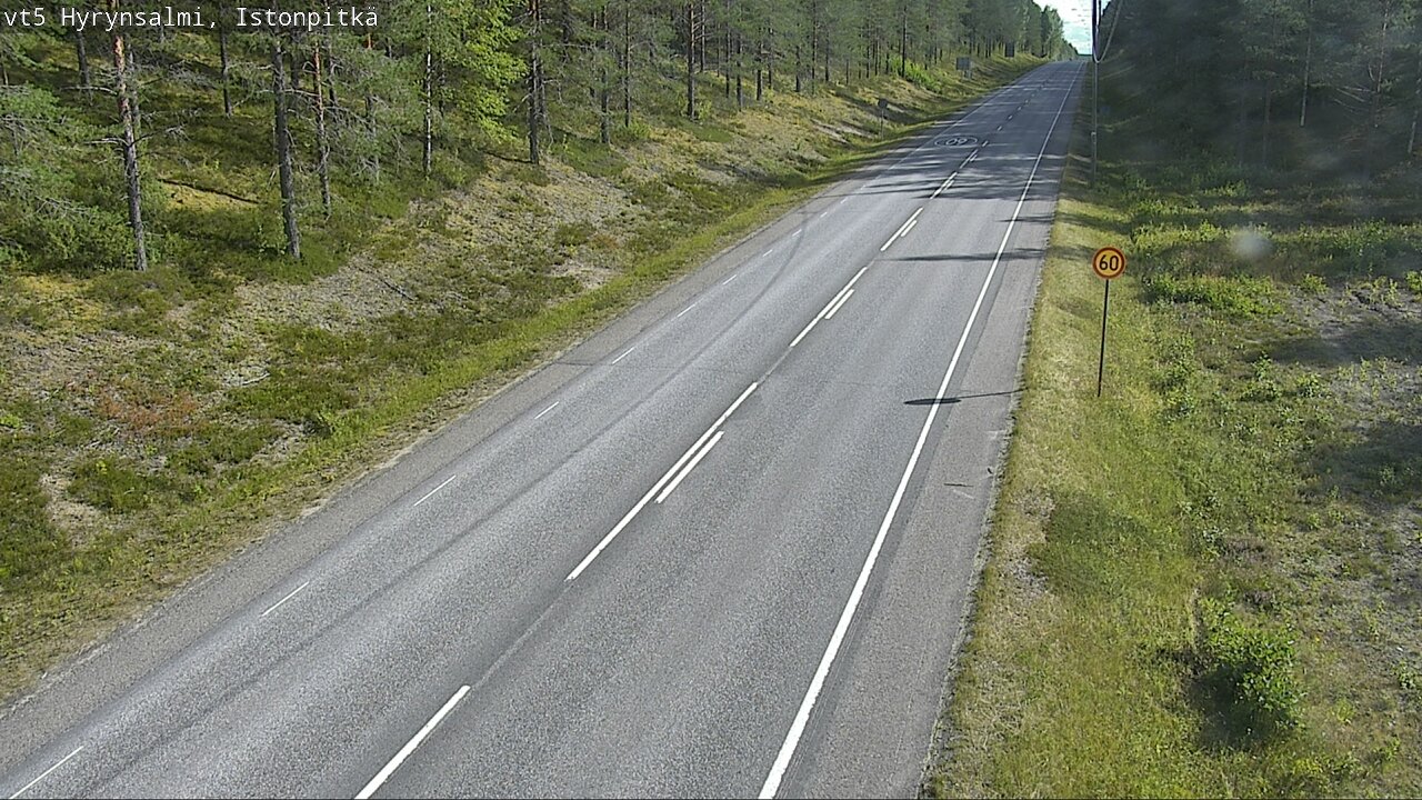Kelikamerat Kuva Tie 5 Hyrynsalmi, Istonpitkä, Hyrynsalmi, Kainuu