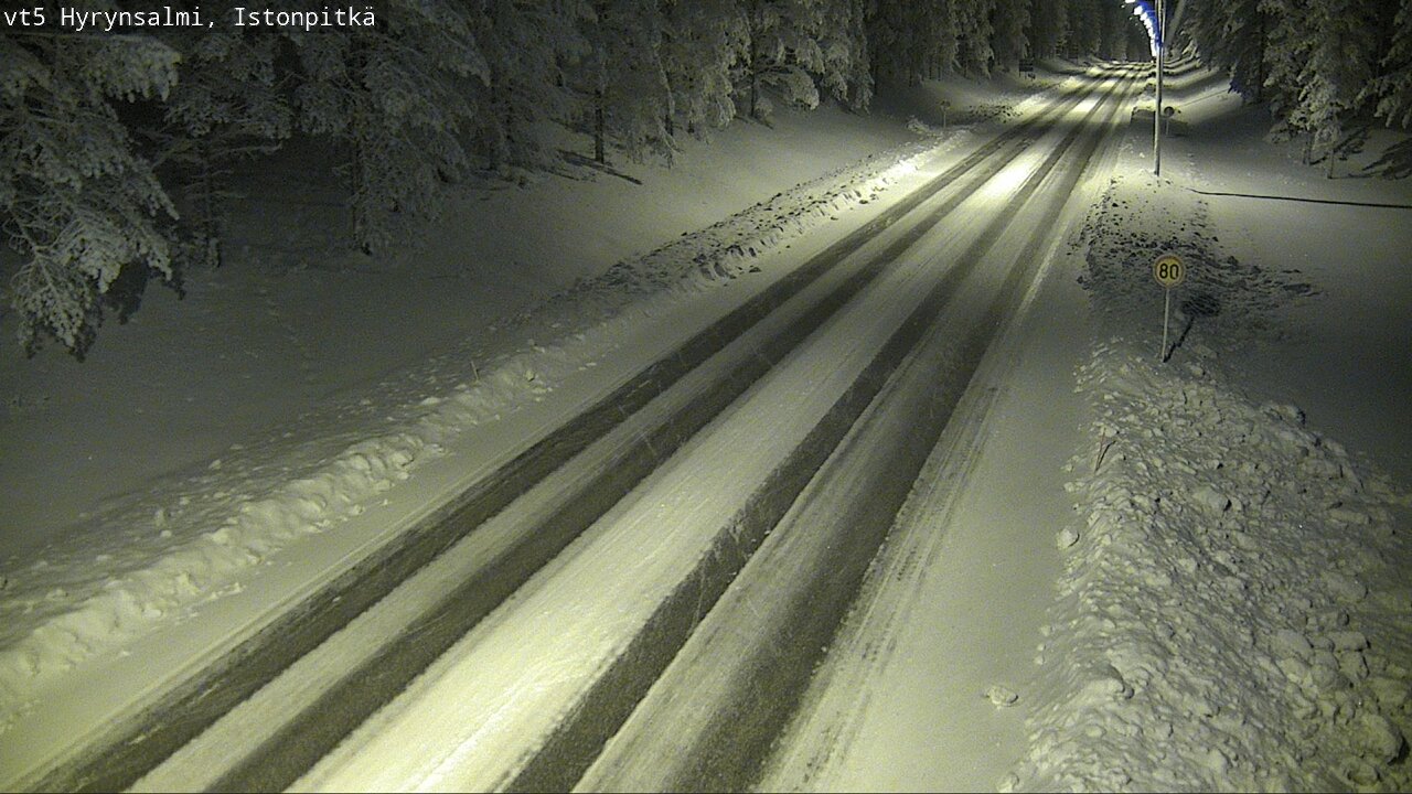 Kelikamerat Kuva Tie 5 Hyrynsalmi, Istonpitkä, Hyrynsalmi, Kainuu