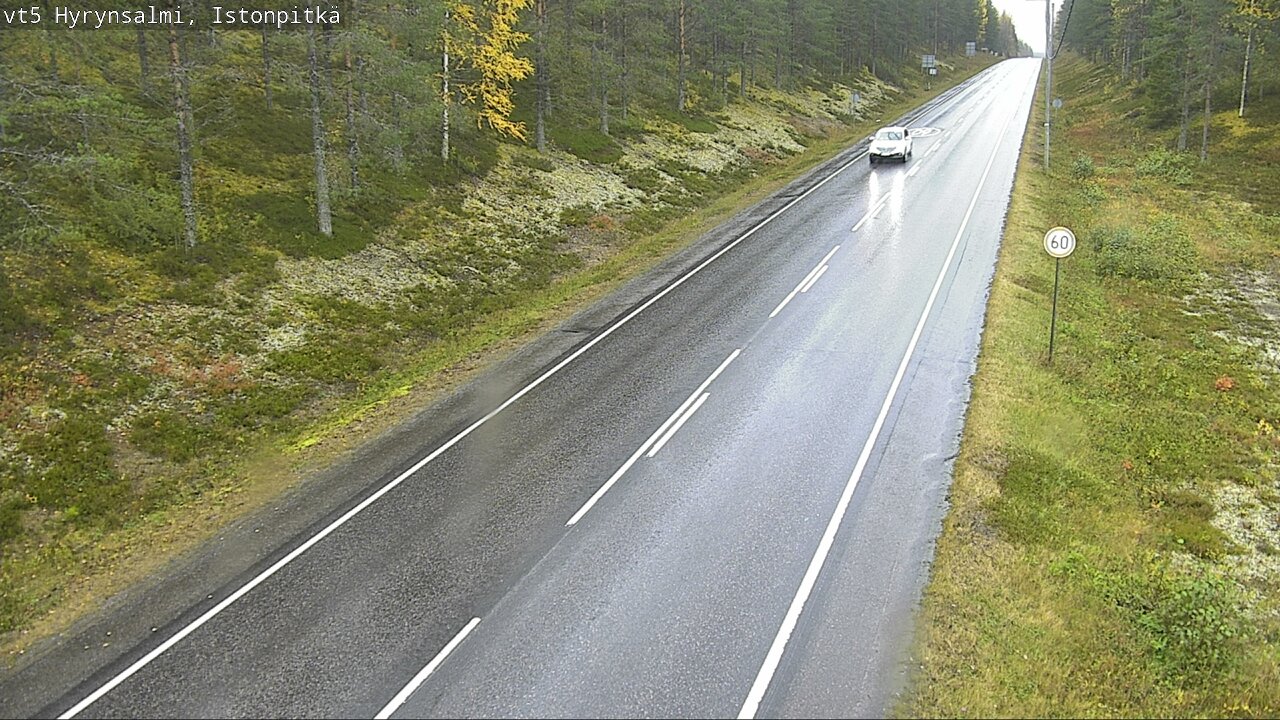 Kelikamerat Kuva Tie 5 Hyrynsalmi, Istonpitkä, Hyrynsalmi, Kainuu