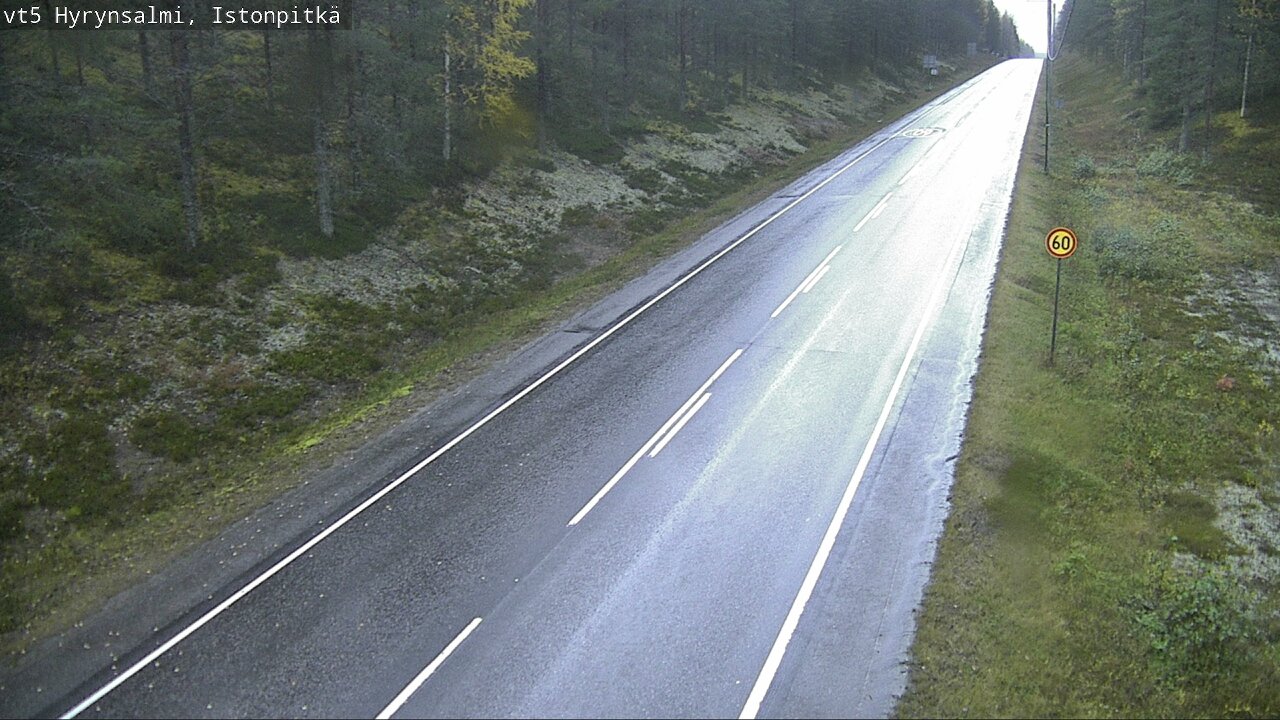 Kelikamerat Kuva Tie 5 Hyrynsalmi, Istonpitkä, Hyrynsalmi, Kainuu