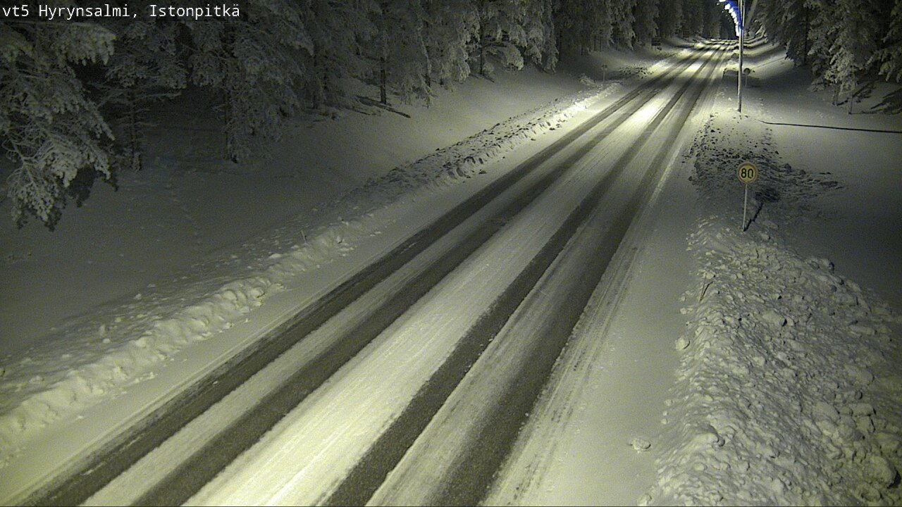 Kelikamerat Kuva Tie 5 Hyrynsalmi, Istonpitkä, Hyrynsalmi, Kainuu