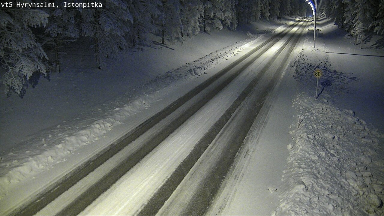 Kelikamerat Kuva Tie 5 Hyrynsalmi, Istonpitkä, Hyrynsalmi, Kainuu