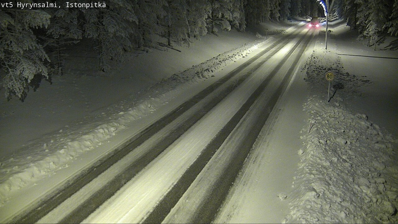 Kelikamerat Kuva Tie 5 Hyrynsalmi, Istonpitkä, Hyrynsalmi, Kainuu