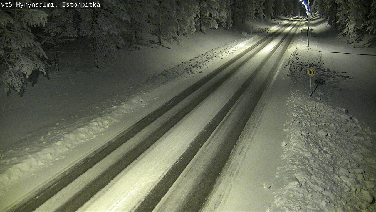 Kelikamerat Kuva Tie 5 Hyrynsalmi, Istonpitkä, Hyrynsalmi, Kainuu