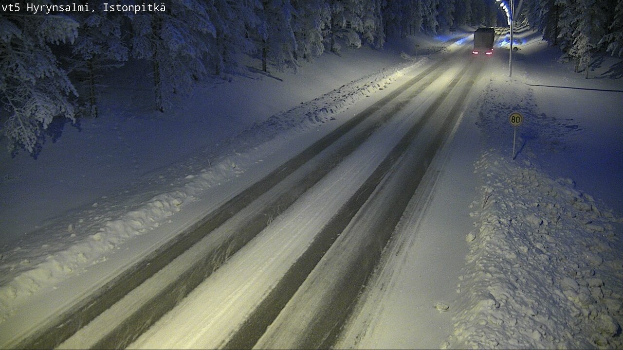 Kelikamerat Kuva Tie 5 Hyrynsalmi, Istonpitkä, Hyrynsalmi, Kainuu