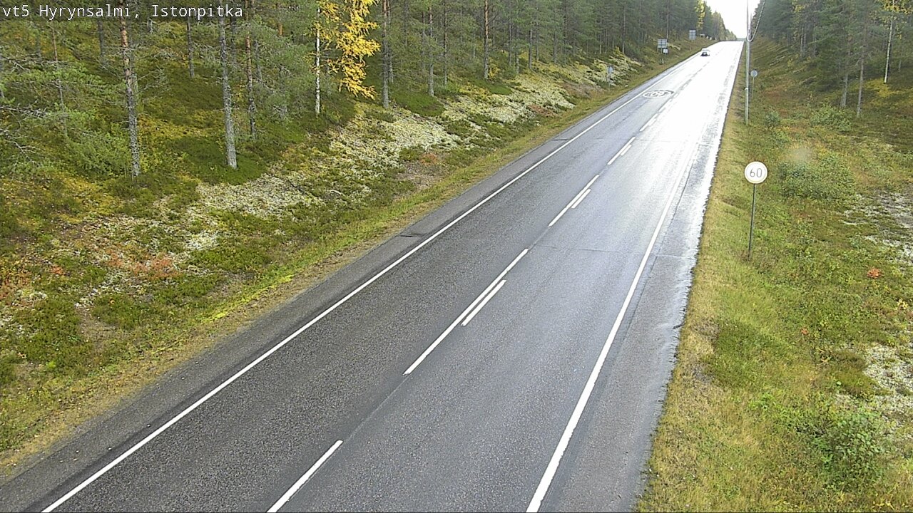 Kelikamerat Kuva Tie 5 Hyrynsalmi, Istonpitkä, Hyrynsalmi, Kainuu