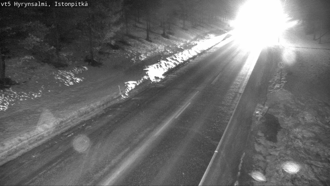 Kelikamerat Kuva Tie 5 Hyrynsalmi, Istonpitkä, Hyrynsalmi, Kainuu