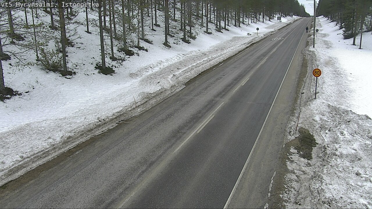 Kelikamerat Kuva Tie 5 Hyrynsalmi, Istonpitkä, Hyrynsalmi, Kainuu