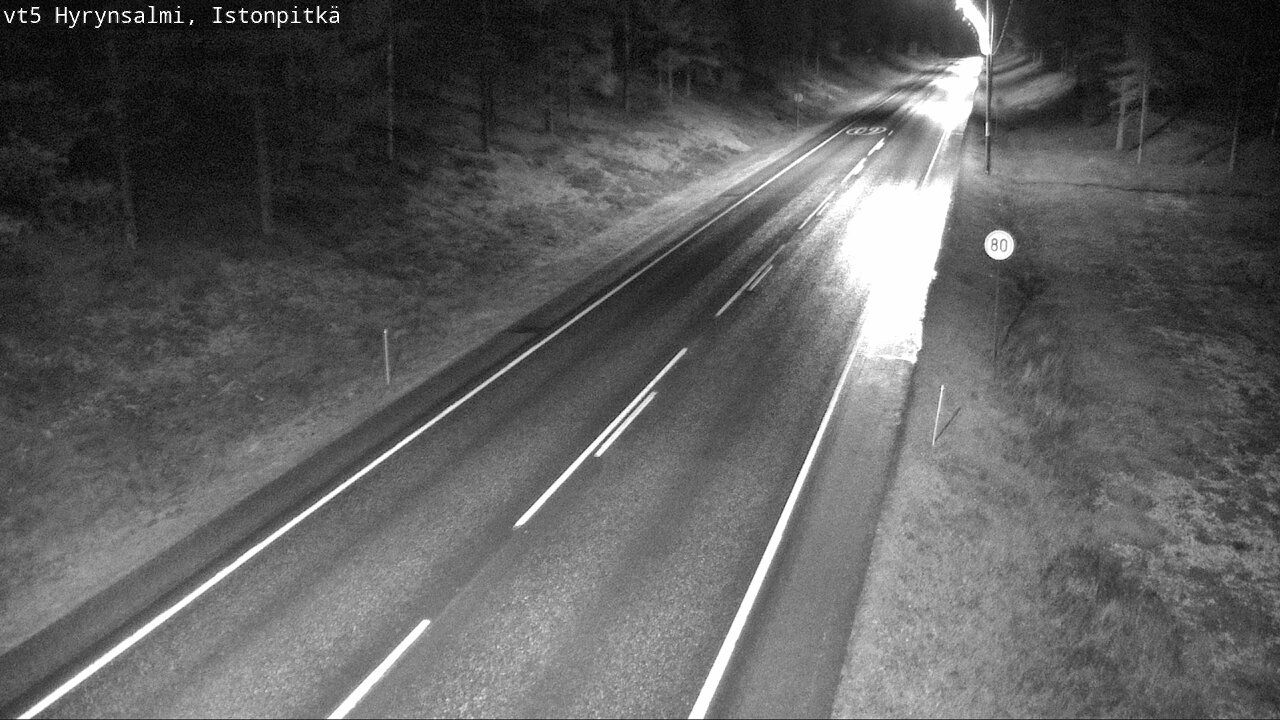 Kelikamerat Kuva Tie 5 Hyrynsalmi, Istonpitkä, Hyrynsalmi, Kainuu