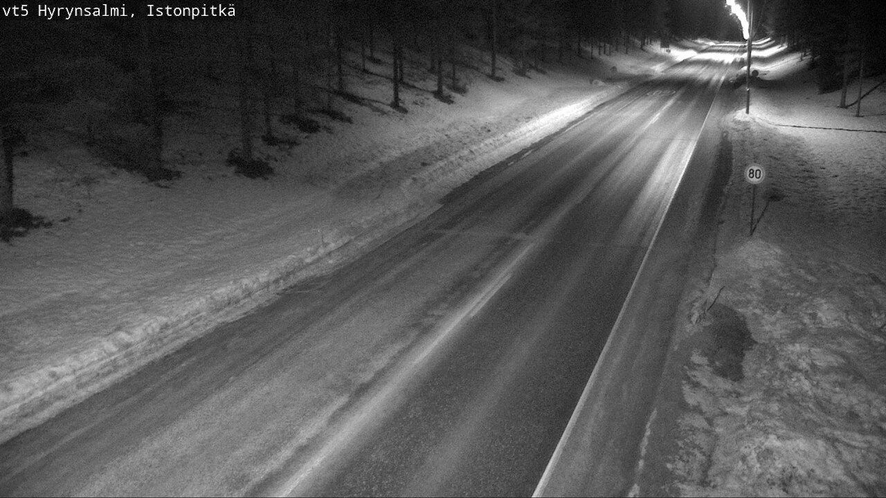 Kelikamerat Kuva Tie 5 Hyrynsalmi, Istonpitkä, Hyrynsalmi, Kainuu