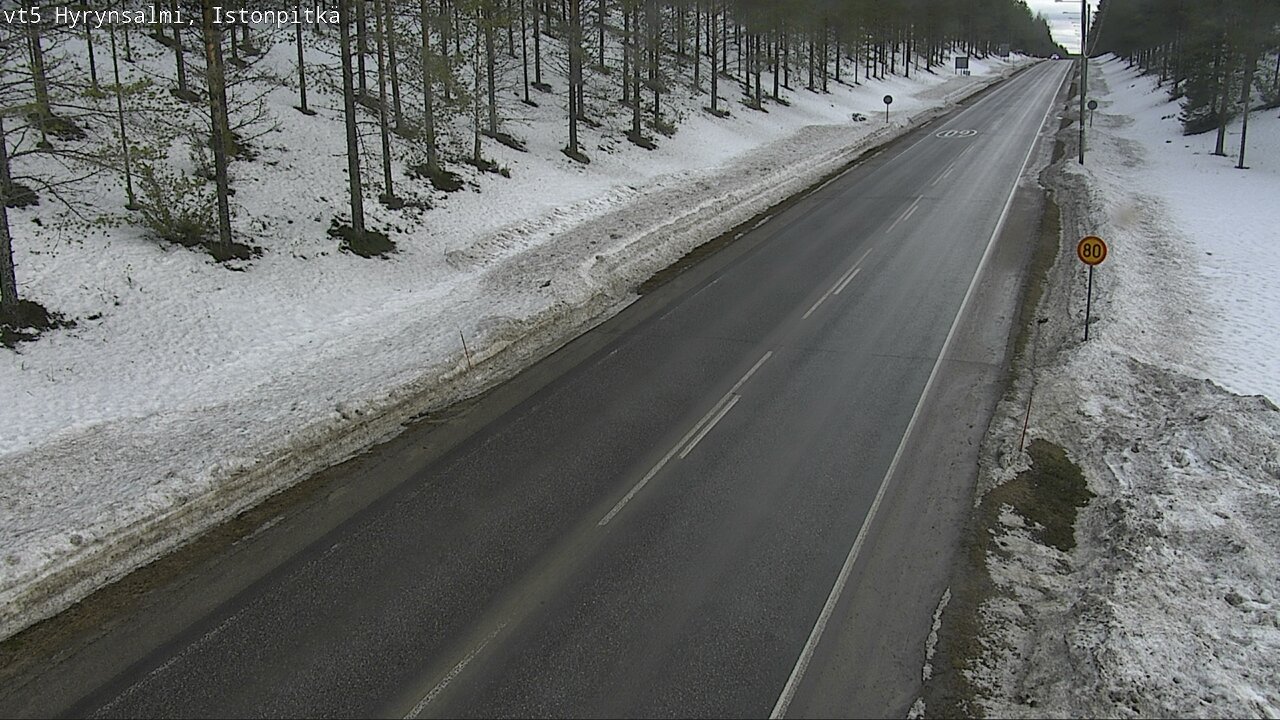 Kelikamerat Kuva Tie 5 Hyrynsalmi, Istonpitkä, Hyrynsalmi, Kainuu