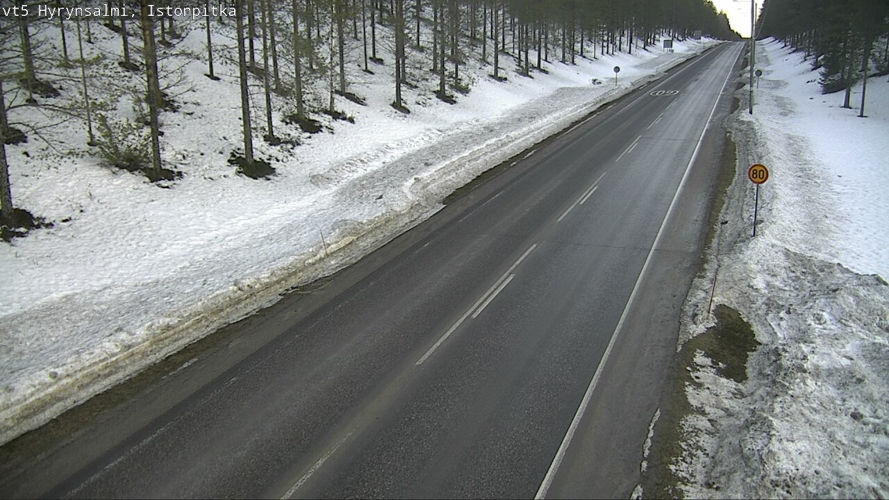 Kelikamerat Kuva Tie 5 Hyrynsalmi, Istonpitkä, Hyrynsalmi, Kainuu
